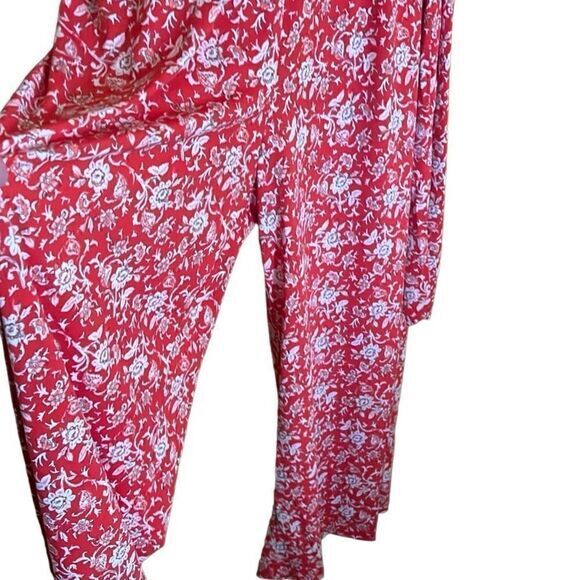 Kaileigh Stitch Fix jumpsuit Small faux wrap print wide leg cottagecore NWOT - Picture 7 of 10